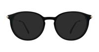 Black London Retro Kitty Round Glasses - Sun