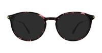 Pink Pattern London Retro Kitty Round Glasses - Sun