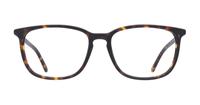 Matte Tortoise London Retro Lucas Oval Glasses - Front