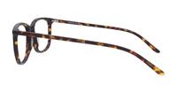 Matte Tortoise London Retro Lucas Oval Glasses - Side