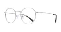 Silver London Retro Radley Round Glasses - Angle