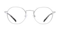 Silver London Retro Radley Round Glasses - Front