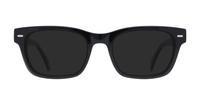 Black London Retro Sage Wayfarer Glasses - Sun