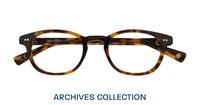 Havana London Retro Walt Oval Glasses - Flat-lay