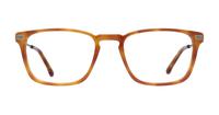 Honey Havana London Retro William Square Glasses - Front