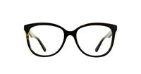 Dark Havana Love Moschino MOL509 Round Glasses - Front