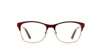Red Love Moschino MOL526 Square Glasses - Front
