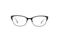 Purple Lucky Brand D100 Oval Glasses - Front