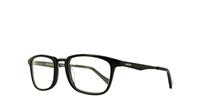 Black Lucky Brand D400 Round Glasses - Angle
