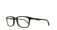 Tortoise Lucky Brand D400 Round Glasses - Angle