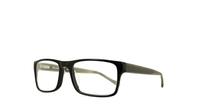 Black Lucky Brand Dive Rectangle Glasses - Angle