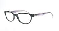 Black Lucky Brand Kona Rectangle Glasses - Angle