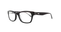 Black Lucky Brand Tropic Oval Glasses - Angle
