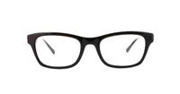Black Lucky Brand Tropic Oval Glasses - Front