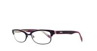 Purple Lucky Brand Zuma Oval Glasses - Angle