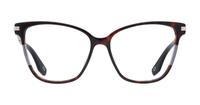 Dark Havana Marc Jacobs MARC 299 Cat-eye Glasses - Front