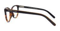 Dark Havana Marc Jacobs MARC 463 Cat-eye Glasses - Side