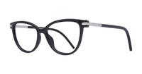 Black Marc Jacobs MARC 50-52 Round Glasses - Angle