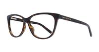 Dark Havana Marc Jacobs MARC 502 Cat-eye Glasses - Angle