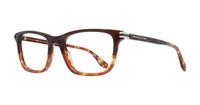 Red/Havana Marc Jacobs MARC 518 Square Glasses - Angle