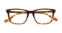 Red/Havana Marc Jacobs MARC 518 Square Glasses - Flat-lay