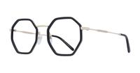 Black Marc Jacobs MARC 538 Round Glasses - Angle