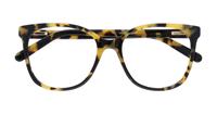 Havana/ Yellow Marc Jacobs MARC 540 Cat-eye Glasses - Flat-lay