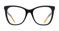 Black / Yellow Marc Jacobs MARC 600 Cat-eye Glasses - Front