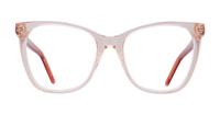Orange/Beige Marc Jacobs MARC 600 Cat-eye Glasses - Front