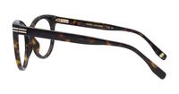 Brown Havana Marc Jacobs MJ 1026 Cat-eye Glasses - Side