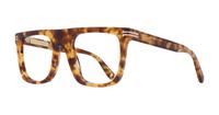 Havana/ Yellow Marc Jacobs MJ 1063-52 Square Glasses - Angle