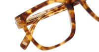 Havana/ Yellow Marc Jacobs MJ 1063-52 Square Glasses - Detail