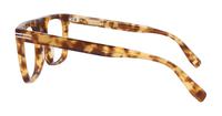 Havana/ Yellow Marc Jacobs MJ 1063-52 Square Glasses - Side
