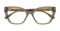 Olive Marc Jacobs MJ 1071 Cat-eye Glasses - Flat-lay