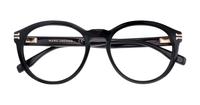 Black Marc Jacobs MJ 1085 Round Glasses - Flat-lay