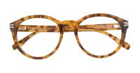 Havana/ Yellow Marc Jacobs MJ 1085 Round Glasses - Flat-lay