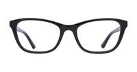 Shiny Black McQ MQ0239OP Rectangle Glasses - Front