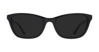 Shiny Black McQ MQ0239OP Rectangle Glasses - Sun