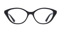 Black McQ MQ0253O Oval Glasses - Front