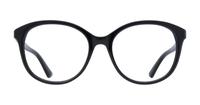 Black Transparent McQ MQ0275O Round Glasses - Front