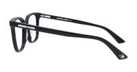 Black Transparent McQ MQ0276O Rectangle Glasses - Side