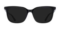 Black Transparent McQ MQ0276O Rectangle Glasses - Sun