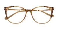 Brown MINI 741001 Round Glasses - Flat-lay