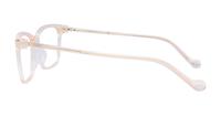 Crystal Brown MINI 741005 Rectangle Glasses - Side