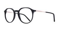 Black MINI 741010 Round Glasses - Angle