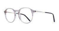Clear MINI 741010 Round Glasses - Angle