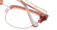 Red MINI 741021 Round Glasses - Detail