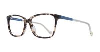 Brown MINI 743000 Rectangle Glasses - Angle