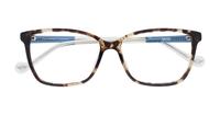 Brown MINI 743000 Rectangle Glasses - Flat-lay