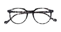 Black MINI 743004 Round Glasses - Flat-lay